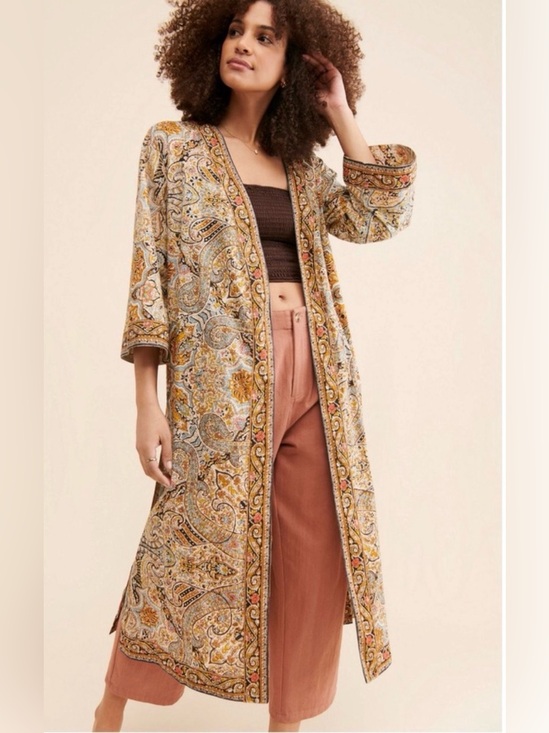Cleobella Other - Cleobella Zoya Duster Robe - XS - Artisan Boho Kimono